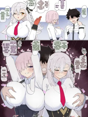 Cover image of Mashu to Shochou no Gouhoubi Ecchi❤︎ / Mash and Director’s Naughty Reward