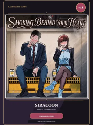 Cover image of Smoking Behind Your Heart