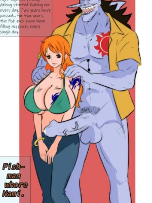 Cover image of The fish-man slave Nami